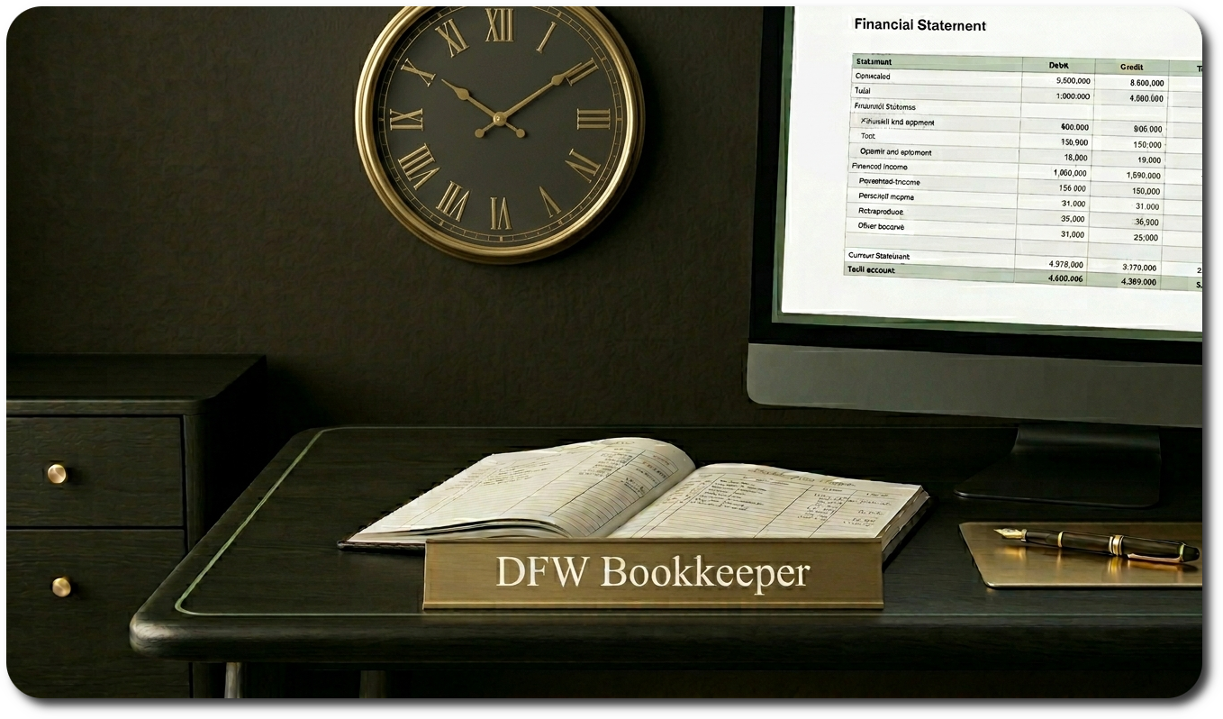 DFW Bookkeeper Logo